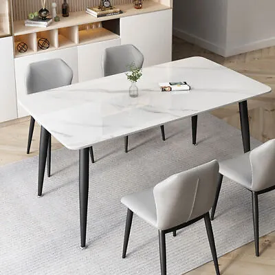Extra Large 47.2  Dining Table Italian Style Kitchen Table Living Room Table Dec • $219.93