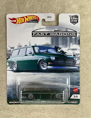 🇸🇪Hot Wheels Premium Car Culture Fast Wagons Volvo P220 Amazon Wagon HW13🇸🇪 • $8.09