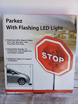 $27.95 • Buy Parkez With Flasing LED Stop Sign Light (Garage Parking Assistant) New Open Box