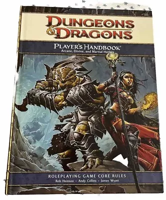 Dungeons And Dragons 4th Edition-Players Handbook  • $20