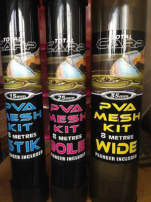 Pva Mesh Kit Total Carp Craze  8m For The Price Of 7 Rrp £8.99 Our Price £6.99 • £6.99