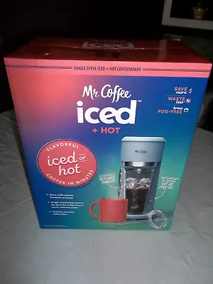 Mr. Coffee Single-Serve Iced And Hot Coffee Maker With Reusable Filter • $24.95