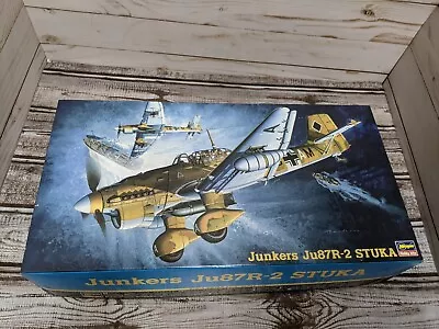 Hasegawa Junkers Ju87R-2 Stuka Plastic Plane Model Kit Fast Frames • $49.99