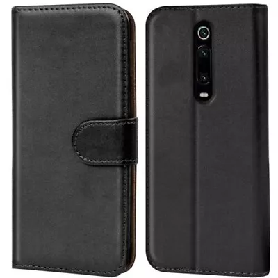 Book Case For Xiaomi Mi 9T Case Flip Cover Mobile Phone Protective Case • £10.61