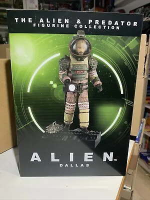 Collection Alien And Predator Figures No.06 Alien Captain Arthur Dallas Figure • £25.81