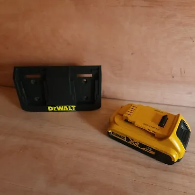 2x 18v DEWALT XR/FLEX VOLT BATTERY HOLDER/MOUNTS 2ah/3ah/4ah/5ah/6AH/9AH • £8