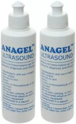 Anagel 250ml Ultrasound Transmission Gel - Pack Of 2 • £6.64