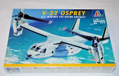 Vintage Italeri V-22 Osprey Plastic 1:72 Scale Model Italy • $24.77