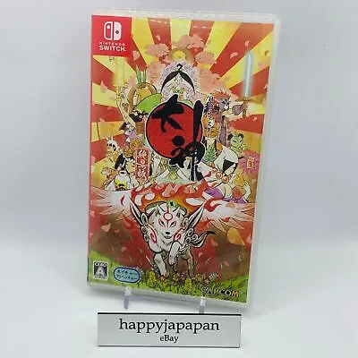 Nintendo Switch Video Games Okami Zekkeiban Japan • £27.64
