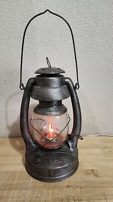 Embury No 2 Air Pilot Kerosene Lantern Globe Upcycle Repurposed Light Flame • $86.99