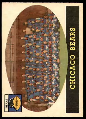 1958 Topps #29 Bears Team Ex-Mint Bears                          ID:199786 • $4.50