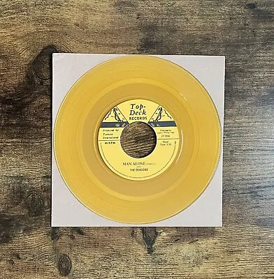 £35 • Buy Deacons/Roland Alphonso - Man Alone NM Ska Reggae Rock Record Vinyl 7” Yel 2002