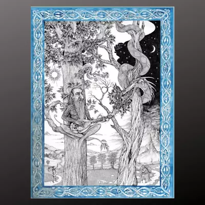 Greetings Card Birthday The Dryads Song By Nic Shaw Fantasy Pagan Wiccan  • £2.49