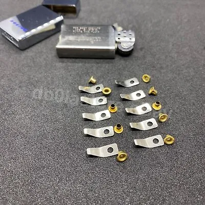 For SLIM Zippo Lighters 10pcs Cam Rivet Sets For Repairs Easy Installation • £5.68