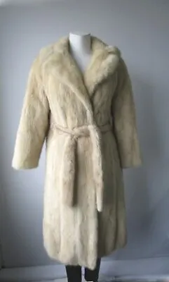 Women's Sz 4  Pearl Mink Fur Coat Jacket MINT CLEARANCE SALE! • $350