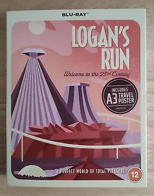 Logan's Run Special Poster Edition Blu-ray With O-Ring Slipcase * REGION B * • £14.99