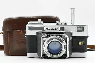 Voigtlander Vitessa (125) 35mm Film Camera W/Ultron 50mm F2 Lens #524 • $157.97