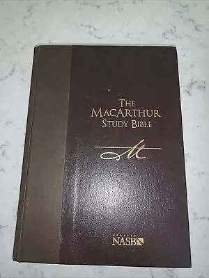 The John MacArthur Study Bible Hardcover Updated Edition NASB Nelson 2006 • $5