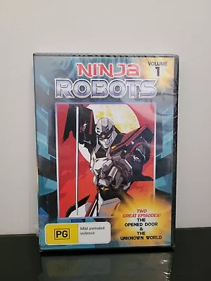 Ninja Robots Volume 1 (DVD Region Free) NEW & SEALED - Free Post • $12