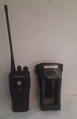 Motorola PR400  Portable Radio W/ Kenwood Holster • $110