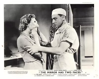 Mirror Has 2 Faces Original Lobby Card Gerard Oury Michele Morgan Bandaged Face  • $24.99