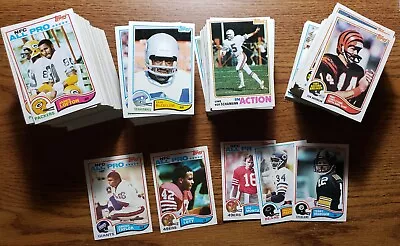 1982 Topps Football Complete Set 1-528 Lawrence Taylor Ronnie Lott RC Montana • $166.50