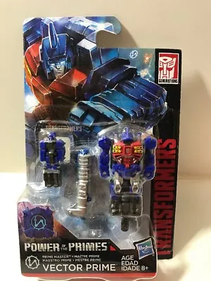 Transformers Power Of The Primes Vector Prime Figurine New Sealed • $9.99