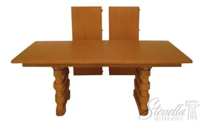 L30196EC: BAKER Modern Design Satinwood Mahogany Dining Room Table • $1395