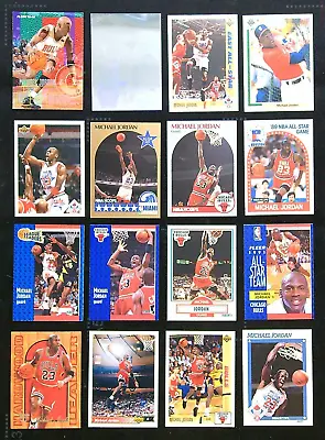 Michael Jordan Lot - 16 Card Collection - No Duplicates - Free Shipping • $49.99