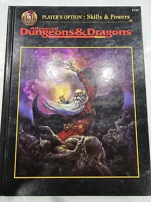 Advanced Dungeons & Dragons Players Option: Skills And Powers TSR 2154 • $11.99