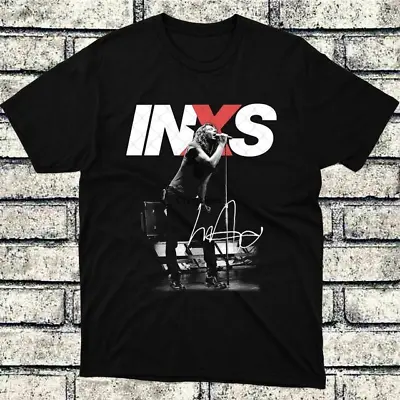 Rare Michael Hutchence INXS Band Black S-2345XL Unisex T-Shirt S2605 • $18.04