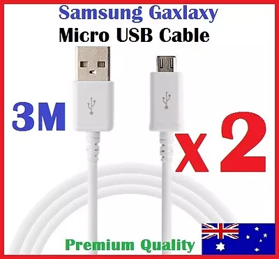 1M 3M Micro USB Charger Cable Data Cord For Samsung Galaxy S7 S6 S5 Note Nokia • $4.89