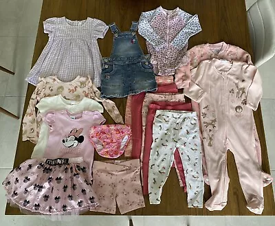Bulk Lot 16x Pieces Baby Toddler Girls Clothes Sizes 1-2 Some New Never Worn • $64