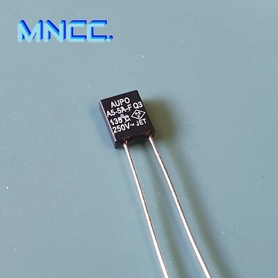 $8.25 • Buy Aupo Pico Thermal Cutoff Fuse Trip Tf 135℃ / 275°F Degrees 250V 5A A5-F 5A