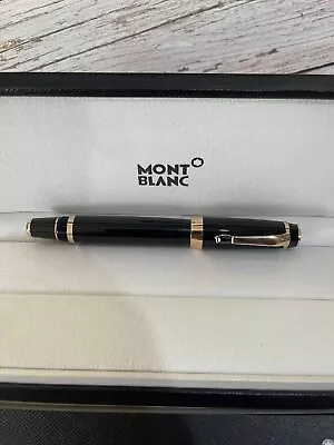 Montblanc Boheme Resin Black Signing Pen Rollerball Pen 163 • $98