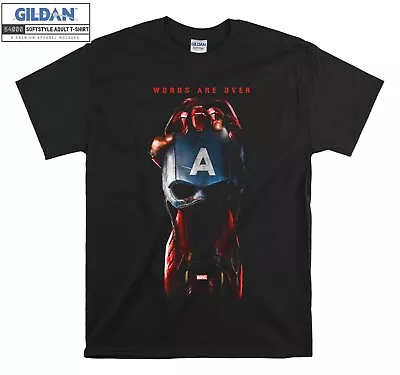 Marvel Captain America Comic T-shirt Gift Hoodie Tshirt Men Women Unisex F352 • £13.99