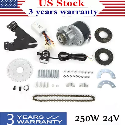 Electric Bike Conversion Kit 250w 24v E-Bike Bicycle Brush Motor With Freewheel • $87