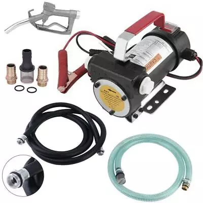 12v Electric Diesel Oil Fuel Kerosene Transfer Extractor Pump W/ Powerful Motor • $59.99