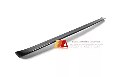 Carbon Fiber Trunk Spoiler Wing Rear Gurney Flap Fits Lancer Evolution X EVO 10 • $170