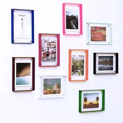 Acrylic Transparent Acrylic Photo Frame Picture Frame Ornaments  Living Room • $27.76