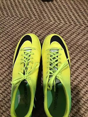 Men’s Nike Mercurial Vapor Soccer Cleats Size 10.5 Green • $40