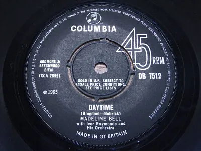 MADELINE BELL ~ Daytime ~ MINT ~ COLUMBIA DB 7512 ~ Northern Soul Ballad / Simil • £50