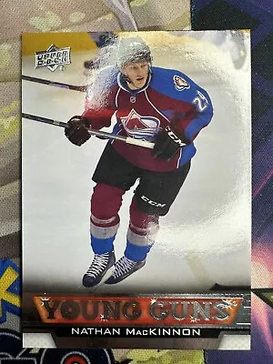 2013-14 UD - Nathan Mackinnon #238 Young Guns Rookie Card - See Photos • $257.56