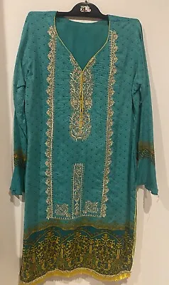Pakistani Summer Lawn Kameez Trouser Suit 2 Piece Eid Offer • £6.99