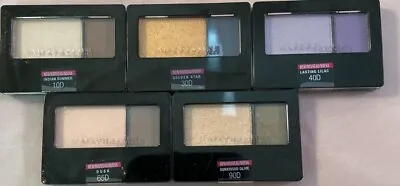 MAYBELLINE EXPERT WEAR Eye Shadow Duo 0.08OZ  Choose Shade~COMBINED SHIPPING • $0.99