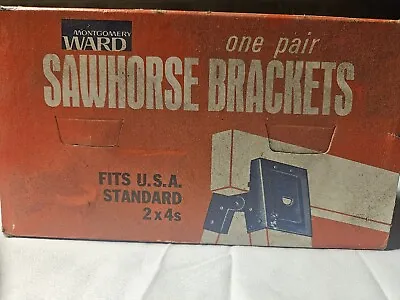 Vintage Sawhorse Brackets • $12.99