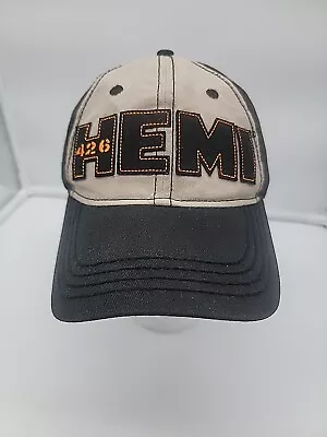 HEMI 426 Mopar Black Beige Snapback Cotton Baseball Cap H3 Headwear  • $24.95