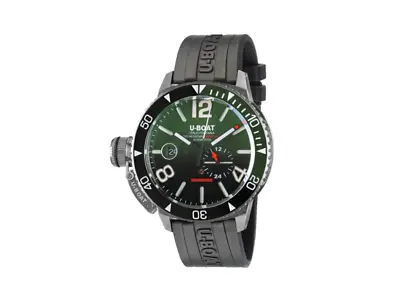 £2691 • Buy U-Boat Classico Sommerso Ghiera Ceramica Verde Automatic Watch, 46 Mm 9520