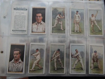 £2.47 • Buy One Complete Set Cigarette Cards Wills Cricketers 2nd Series