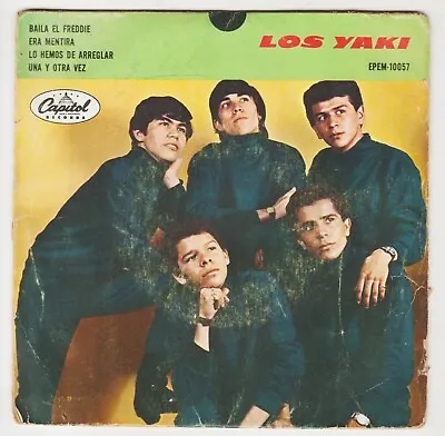 LOS YAKI 1st EP MEXICAN GARAGE 1965 BEATLES DAVE CLARK FREDDIE & DEAMERS COVERS • $75